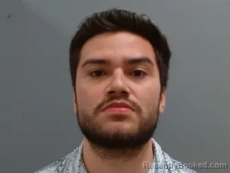 Mugshot of Jonathan Peraza Umana booked in Washington County, Arkansas on May 18, 2026