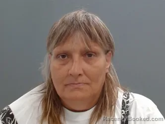 Mugshot of Christina Shultz booked in Washington County, Arkansas on May 19, 2026