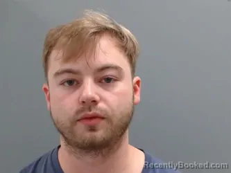 Mugshot of Brandon Hodge booked in Washington County, Arkansas on May 21, 2026