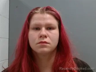 Mugshot of Julieann Shewmaker booked in Washington County, Arkansas on May 22, 2026