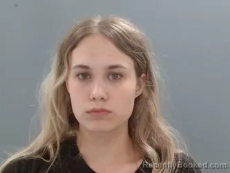 Mugshot of Hannah Biggs booked in Washington County, Arkansas on May 29, 2026