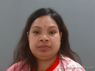 Mugshot of Julina Bosin booked in Washington County, Arkansas on May 29, 2026