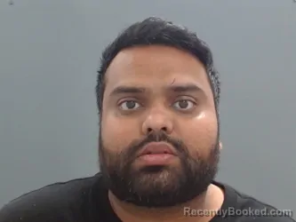 Mugshot of Raj Patel booked in Washington County, Arkansas on June 6, 2026