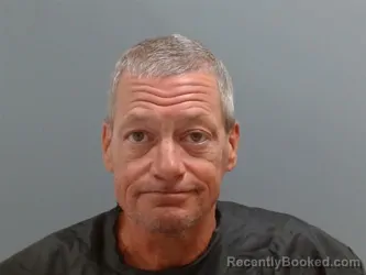 Mugshot of James Krueger booked in Washington County, Arkansas on July 12, 2026