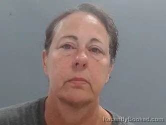 Mugshot of Trenda Harpell booked in Washington County, Arkansas on July 13, 2026