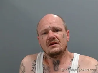 Mugshot of Jason Thomas booked in Washington County, Arkansas on July 14, 2026