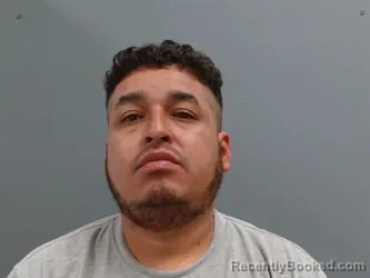 Mugshot of Erik Almaraz booked in Washington County, Arkansas on July 14, 2026
