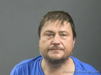 Mugshot of Steven Harvey booked in Washington County, Arkansas on July 31, 2026