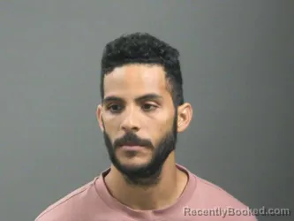 Mugshot of Alexander Tejas Ortiz booked in Washington County, Arkansas on August 1, 2026
