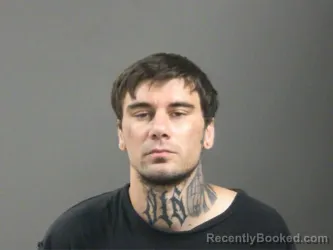 Mugshot of Jacob Harding booked in Washington County, Arkansas on August 2, 2026