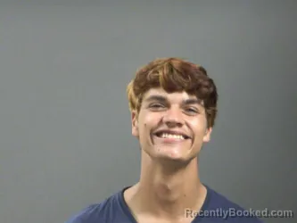 Mugshot of Maxwell Dyer booked in Washington County, Arkansas on August 4, 2026