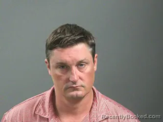 Mugshot of Joel Larson booked in Washington County, Arkansas on August 5, 2026