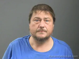Mugshot of Steven Harvey booked in Washington County, Arkansas on August 5, 2026
