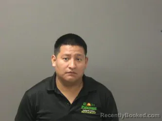 Mugshot of Petronilo Lopez Castro booked in Washington County, Arkansas on August 6, 2026