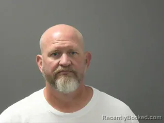 Mugshot of Raymond Ruckenbrod booked in Washington County, Arkansas on August 7, 2026