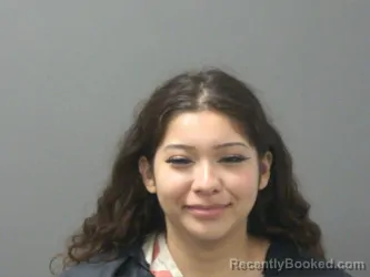Mugshot of Alondra Sanchez booked in Washington County, Arkansas on August 8, 2026