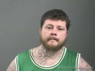 Mugshot of Christopher Randolph booked in Washington County, Arkansas on August 8, 2026