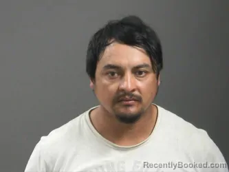 Mugshot of Miguel Garrido-Reyes booked in Washington County, Arkansas on August 8, 2026