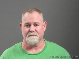Mugshot of James Walker booked in Washington County, Arkansas on August 8, 2026