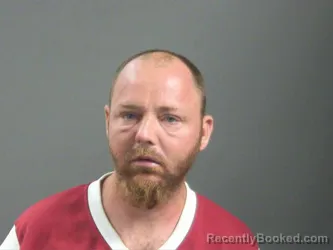 Mugshot of Ian Higdem booked in Washington County, Arkansas on August 9, 2026