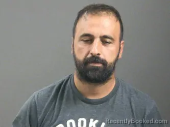 Mugshot of Nurullah Simsek booked in Washington County, Arkansas on August 9, 2026