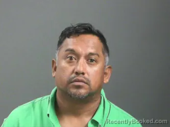 Mugshot of Edgar Castillo booked in Washington County, Arkansas on August 9, 2026