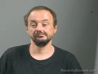 Mugshot of Sean Kearney booked in Washington County, Arkansas on August 10, 2026