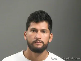 Mugshot of Noe Bonilla-Castellanos booked in Washington County, Arkansas on August 10, 2026