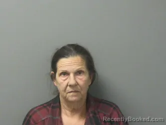 Mugshot of Karen Gibbons booked in Washington County, Arkansas on August 10, 2026