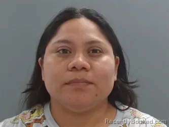 Mugshot of Reyna Pavon-Diaz booked in Washington County, Arkansas on August 13, 2026