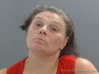 Mugshot of Christy Holder booked in Washington County, Arkansas on August 13, 2026
