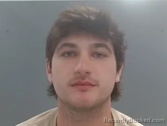Mugshot of Zachary Brown booked in Washington County, Arkansas on August 14, 2026