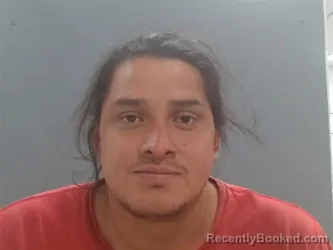 Mugshot of Orvin Sanchez-Diaz booked in Washington County, Arkansas on August 14, 2026