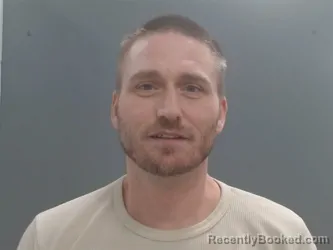 Mugshot of Brady Bates booked in Washington County, Arkansas on August 14, 2026