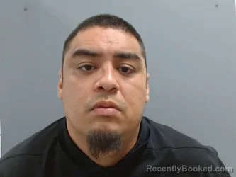 Mugshot of Edgar Lopez-Martinez booked in Washington County, Arkansas on August 14, 2026