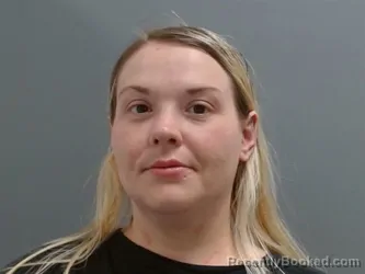 Mugshot of Brittany Brown booked in Washington County, Arkansas on August 18, 2026