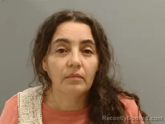 Mugshot of Cecilia Rangel-Delgado booked in Washington County, Arkansas on September 23, 2026