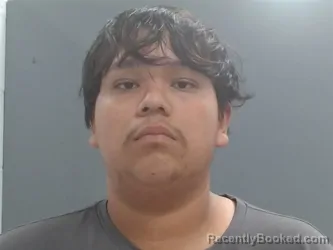 Mugshot of Andres Mojica Saucedo booked in Washington County, Arkansas on September 29, 2026