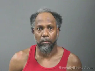 Mugshot of Larry Farris booked in Washington County, Arkansas on October 4, 2026