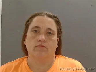 Mugshot of Alecia Harjo booked in Washington County, Arkansas on October 6, 2026