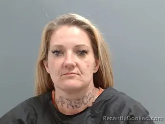 Mugshot of Ashley Golden booked in Washington County, Arkansas on October 9, 2026
