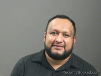 Mugshot of Juan Martinez-Araujo booked in Washington County, Arkansas on October 11, 2026