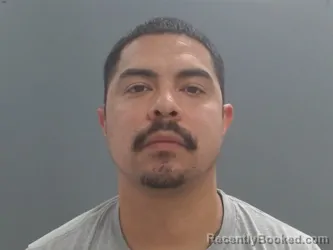 Mugshot of Alejandro Urena booked in Washington County, Arkansas on October 12, 2026