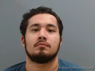 Mugshot of Cesar Saavedra booked in Washington County, Arkansas on October 13, 2026