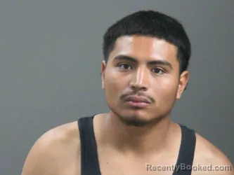 Mugshot of Anthony Aguilar-Felix booked in Washington County, Arkansas on October 25, 2026