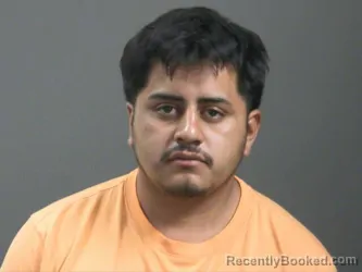 Mugshot of Omar Martinez booked in Washington County, Arkansas on October 25, 2026