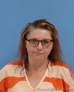 Mugshot of Amy Logan booked in White County, Arkansas on April 12, 2026
