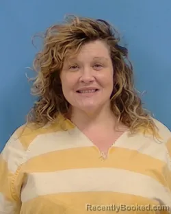 Mugshot of Leslie Nicole Ward booked in White County, Arkansas on May 11, 2026