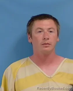 Mugshot of Travis Cody Brown booked in White County, Arkansas on July 28, 2026