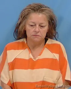Mugshot of Barbara Leann Baty booked in White County, Arkansas on July 8, 2026